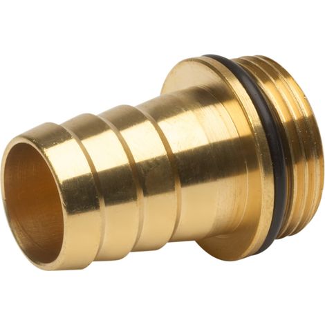 Meister Schlauchanschluss mit Bund & O-Ring AG 3/4 für 3/4 Wasserschläuche Schlauchanschluss