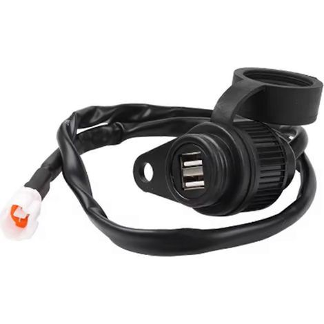 Prise double chargeur USB pour moto Yamaha MT-09 MT-07 XSR700 (1/5)