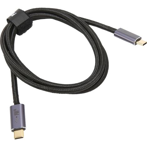 Câble USB-C Tressé 140W PD3.1 Charge Rapide pour MacBook, 1 mètre (1/5)