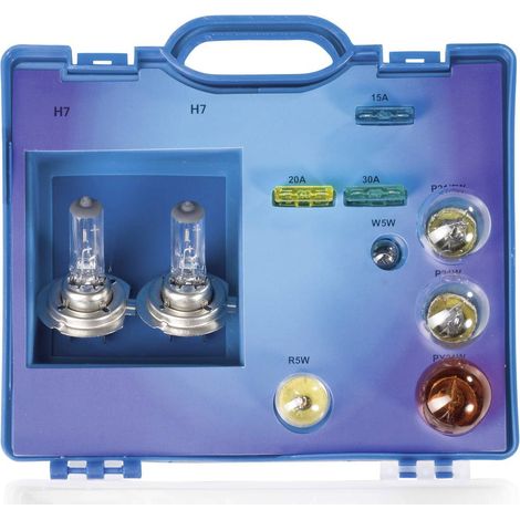 COFFRET D'AMPOULES DE RECHANGE H7 UNITEC 73085 (1/3)