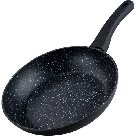 Poêle à frire Marble 2.0 24 cm, poêle anti-adhésive en aluminium 90% recyclé avec poignée ergonomique en plastique, petite poêle à induction pour cuisiner et saisir (1/5)