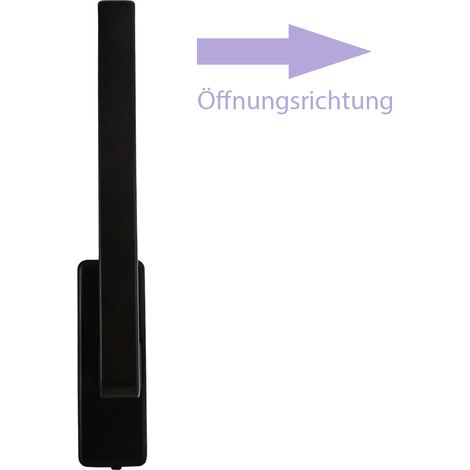 GU 966 Drehgriff Dirigent mit Aussperrsicherung K-12920-00-L-5 links braun 34225