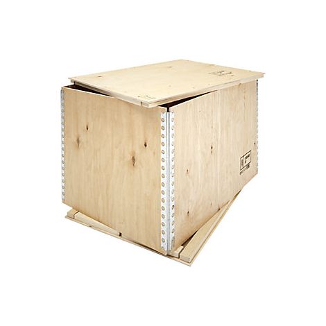ratioform economy Cassa pieghevole di legno senza pattini