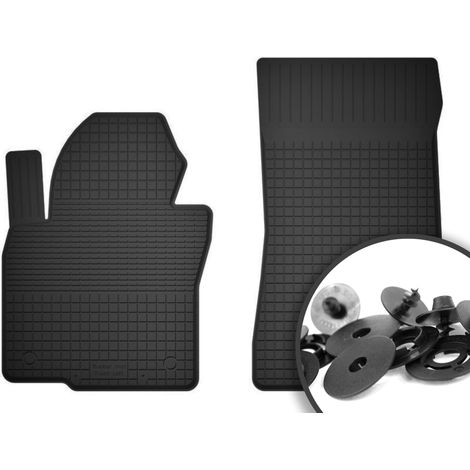 Alfombrillas delanteras de goma para: Mazda 2 IV hatchback (2014-)