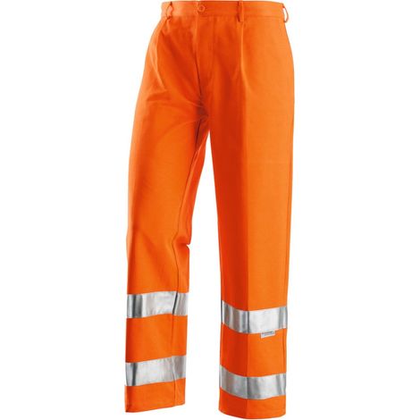 Pantaloni da lavoro alta visibilità Neri Fustagno - 48