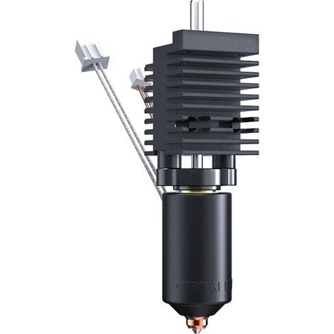 Creality K2 Plus Combo Druckkopf-Kit, Keramik-Heizblock, hohe Temperaturbeständigkeit bis 350 °C, integriertes Ganzmetall-Design für Creality