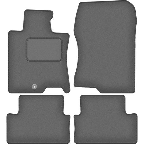 Graphit-Fußmatten für: Honda Accord VIII Limousine, Kombi, Tourer (2008-2015) (1/5)