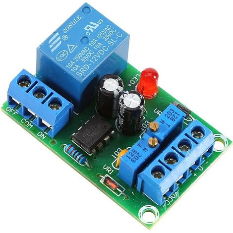 12V Module Carte de Protection de Batterie Contrôle de Tension Charge/Arrêt Automatique pour Batterie (1/5)