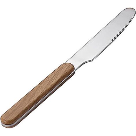 couteau  Steak, 1 Couteau  Dner, Couteau  Steak En Bois En Acier Inoxydable, Couteau  Steak Dentel, Couteau  Steak, Couteau  Dner, Lavable Au Lave (1/5)