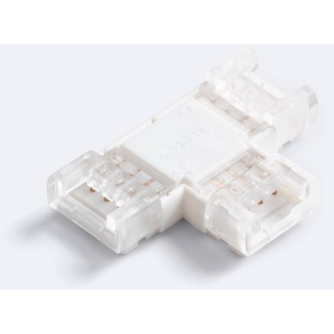 Clip-Verbinder "T" für LED-Streifen RGB 12-24V DC Breite 10 mm 10 mm (1/2)