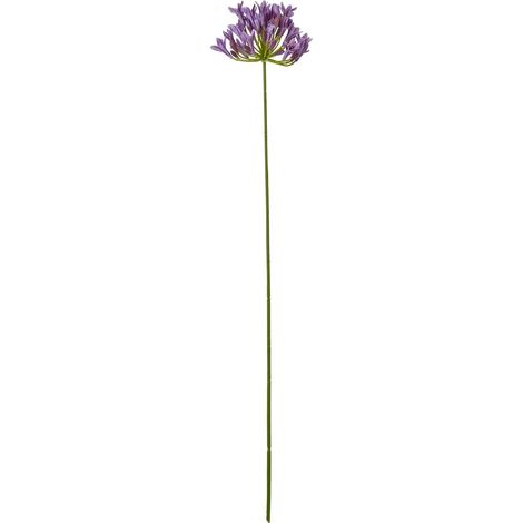 Hill Interiors - Assortiment de fleurs artificielles Agapanthe, taille unique, violet lilas-AquaForge
