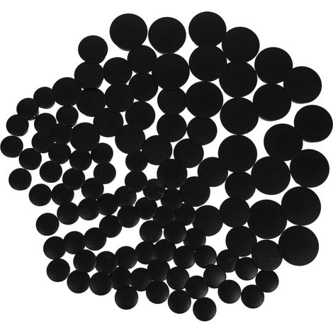 Didiseaon Lot de 90 cache-vis en plastique pour meubles avec (1/5)