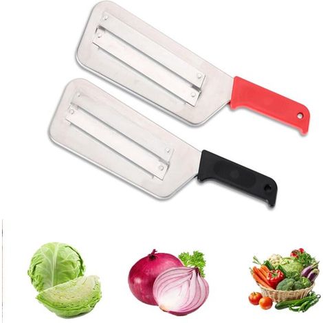 Trancheuse et râpe à chou 2 pièces, couteau à légumes multifonctionnel, éplucheur de cuisine, éplucheur de fruits et légumes, trancheuse à chou, coupe-légumes, éplucheur de cuisine (1/5)