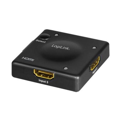 Splitter HDMI 3x1 1080p/60Hz HDCP CEC LogiLink con commutazione automatica (1/4)