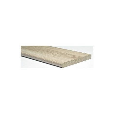 MENSOLA MURALE STONDATA ROVERE SONOMA CM. 80X20X1,8 IDROWEB 6 PZ