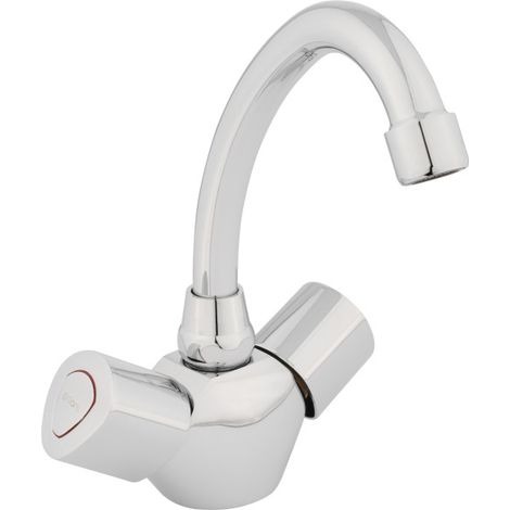 Mélangeur de lavabo avec vidage TEMPO - GARIS - R02-13026EC (1/3)
