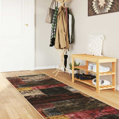 Teppichläufer MARSA Mehrfarbig 450 x 80 cm Polyester und PVC