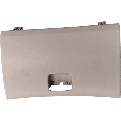 Cache beige pour boîte de rangement passager (2005-2015) - Panneau inférieur de la boîte à gants côté passager (1/5)