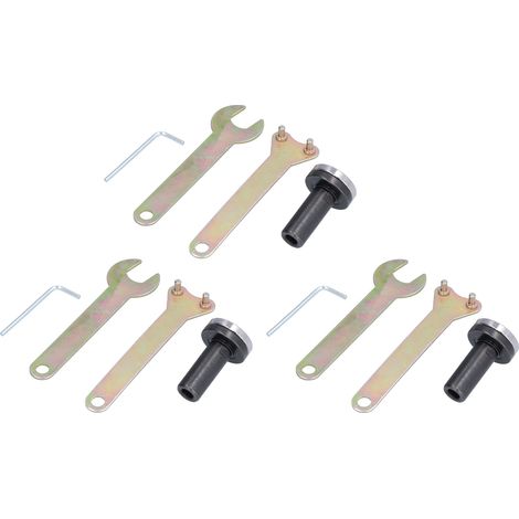 Ensemble de 3 manchons d'accouplement d'arbre moteur, adaptateur de mandrin M10, bielle de connexion pour meuleuse d'angle (1/5)