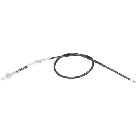 Câble de frein à tambour avant 195cm/76.8in pour scooter GY6 50cc-150cc, cyclomoteur, quad et kart, ligne de câble de freinage avant, compatible avec moto et mini-voiture. (1/5)