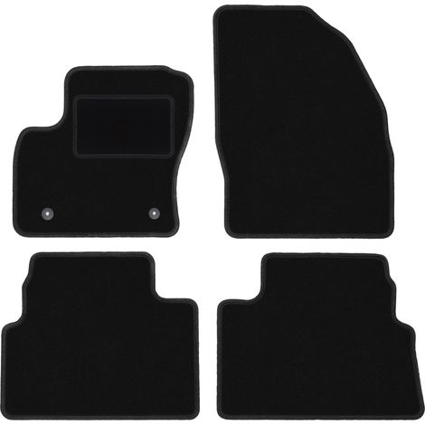 Tapis en velours noir pour : Ford Kuga MK1 SUV (2011-2013) (1/5)