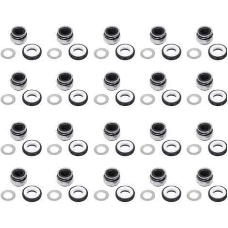 12mm Ressort Helicoidal Caoutchouc Pompe Soufflet Joint Mecanique 301-12 - 20X produits (1/5)