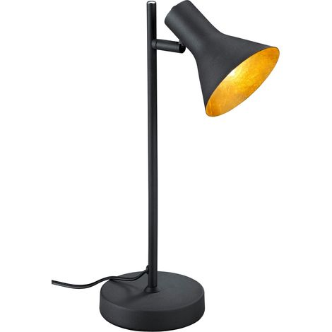 Lampada tavolo da Interno E14 in Metallo Nero (1/2)