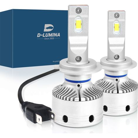 Kit Full Led H7 12V 50W 8000 Lumen Canbus All In One IP65 Dissipazione a Ventola (1/3)