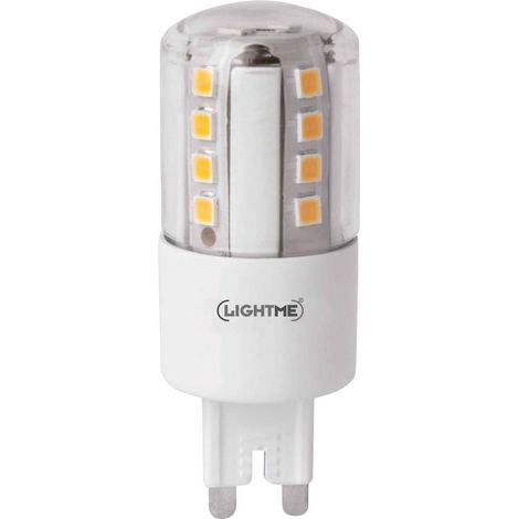 LightMe LM85334 LED CEE E (A - G) G9 culot à ergots 4.8 W = 48 W blanc chaud (Ø x L) 19 mm x 56 mm n (1/2)