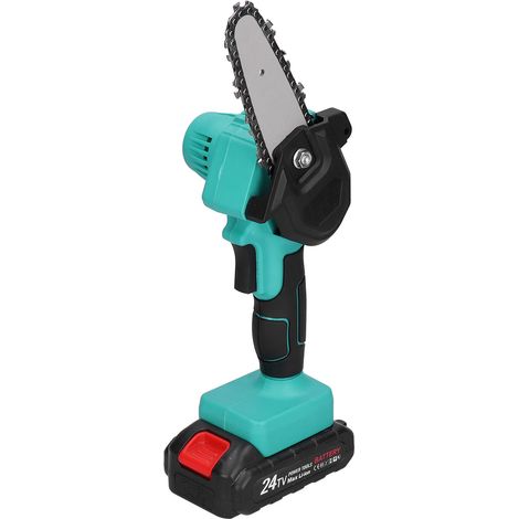 Tronçonneuse électrique 10 cm rechargeable, mini-tronçonneuse électrique portable, outil d'élagage électrique, prise UE 100-240 V