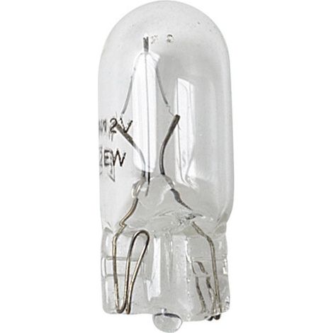 12V Lampada con zoccolo vetro - W3W - 3W - W2,1x9,5d - 10 pz - Scatola (1/4)