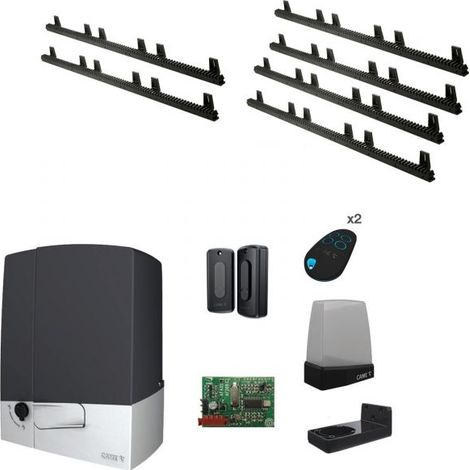 Came kit BXV cancelli scorrevoli fino a 14M e 400Kg + 6 MT Cremagliera - 8K01MS-003