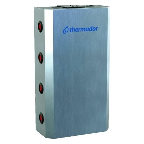 Bouteille de mélange Optimum 80 L carrée compacte revêtement anticorrosion installation murale - THERMADOR BMEL80OP