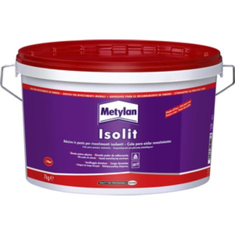 METYLAN ISOLIT PASTA ADESIVA 7 KG- HENKEL ITALIA- 1,0 pz