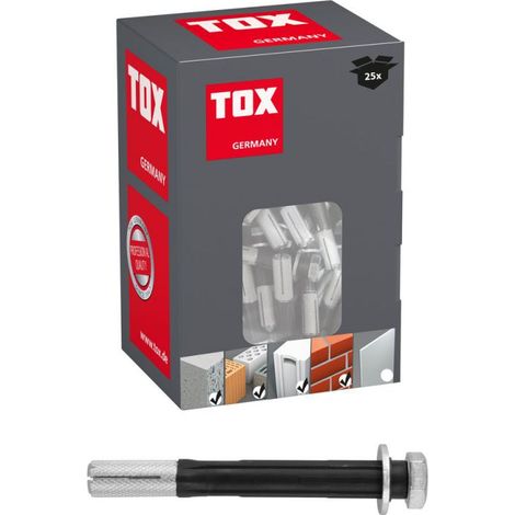 Dübel tox msl-s2 control 12 mm 100 mm 25 Stück (1/4)