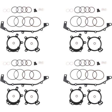 4 kits de réparation de joints toriques Vanos compatibles avec E36 E39 E46 E53 E60 E83 E85 M52Tu M54 Kit de réparation biconvexe 11361433513 (1/5)