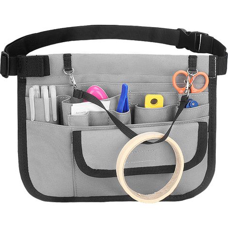 Sac banane gris pour infirmières (sans outils), organiseur pour matériel médical