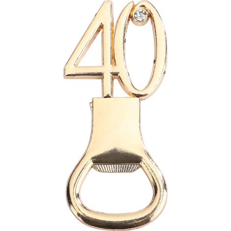 [Flaschenöffner] + [Nr. 40] + [Luxus] + [Gold mit Metallfinish] (1/5)