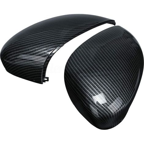 Coque de rétroviseur en fibre de carbone compatible avec Ford Fiesta MK7 (2009-2017) (1/5)
