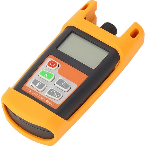 Source lumineuse stable portable à double longueur d'onde KLS-25M avec connecteur optique universel pour une sortie stable (1/5)