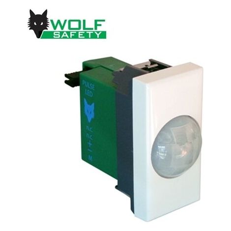 Wolf safety infrarosso sensore jolly 12V compatibile Bticino Axolute bianca W-JM-XB