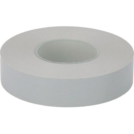 Professionelles PVC-Isolierband, hochklebend, 19 mm x 33 m, grau