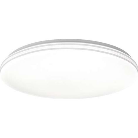 Plafón led modelo Indra acabado blanco, 6cm(alto) 40cm(ancho) 40cm(fondo) . (1/2)