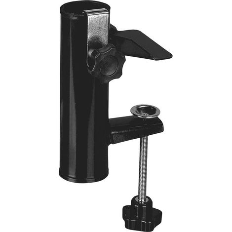 Abrazadera para sombrilla de alta calidad，soporte de hierro para sombrilla，soporte para cubierta，ajustable，accesorio seguro para playa