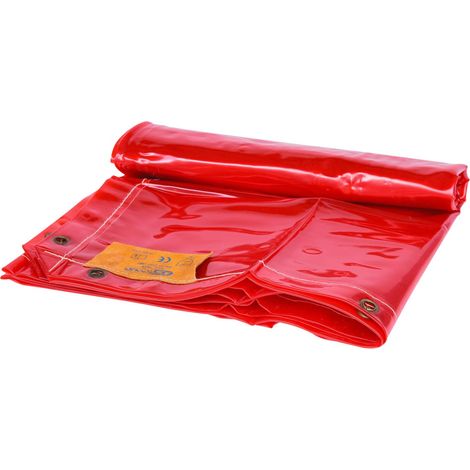 KS TOOLS Telo protezione per saldatura rosso - 985.7028 (1/4)