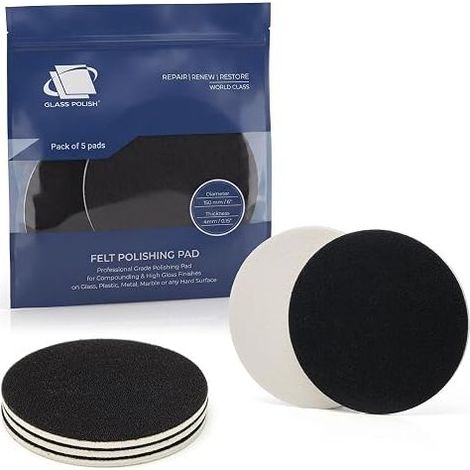 Felt Polishing Pads 150mm (1/5)