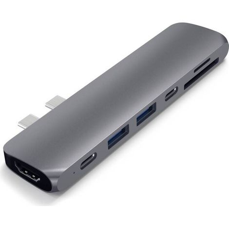 [NEUWERTIG] B-Ware Satechi USB-C Dockingstation Hub ST-CMBPM MacBook Pro Anschluss Laptop (1/2)