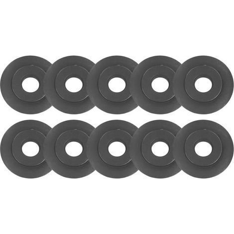Lames de Coupe de Tuyau, Roue de Rechange, Lame de Rechange pour Tubes en Cuivre, Aluminium et Plastique, 10 Pièces (1/4)