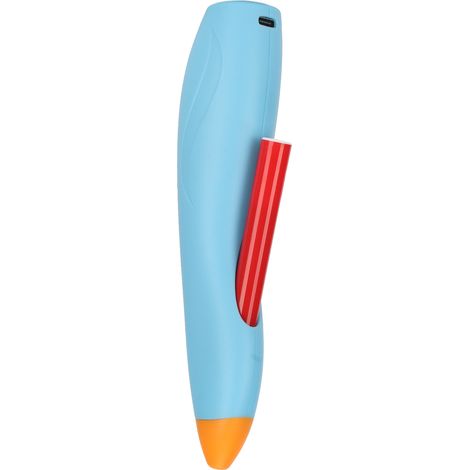 Aérographe électrique rechargeable USB, marqueur portable bleu, lavable, pour peinture enfants et DIY (1/5)