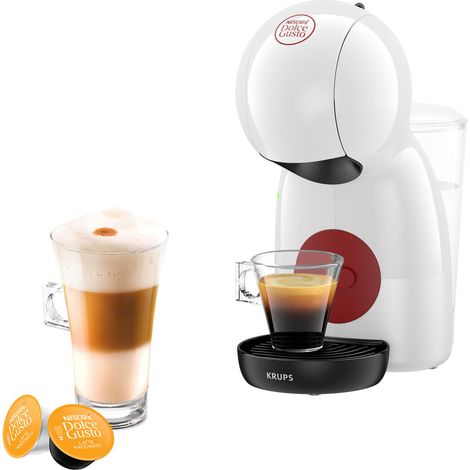 Krups Dolce Gusto Piccolo Xs máquina de café blanca (1/5)